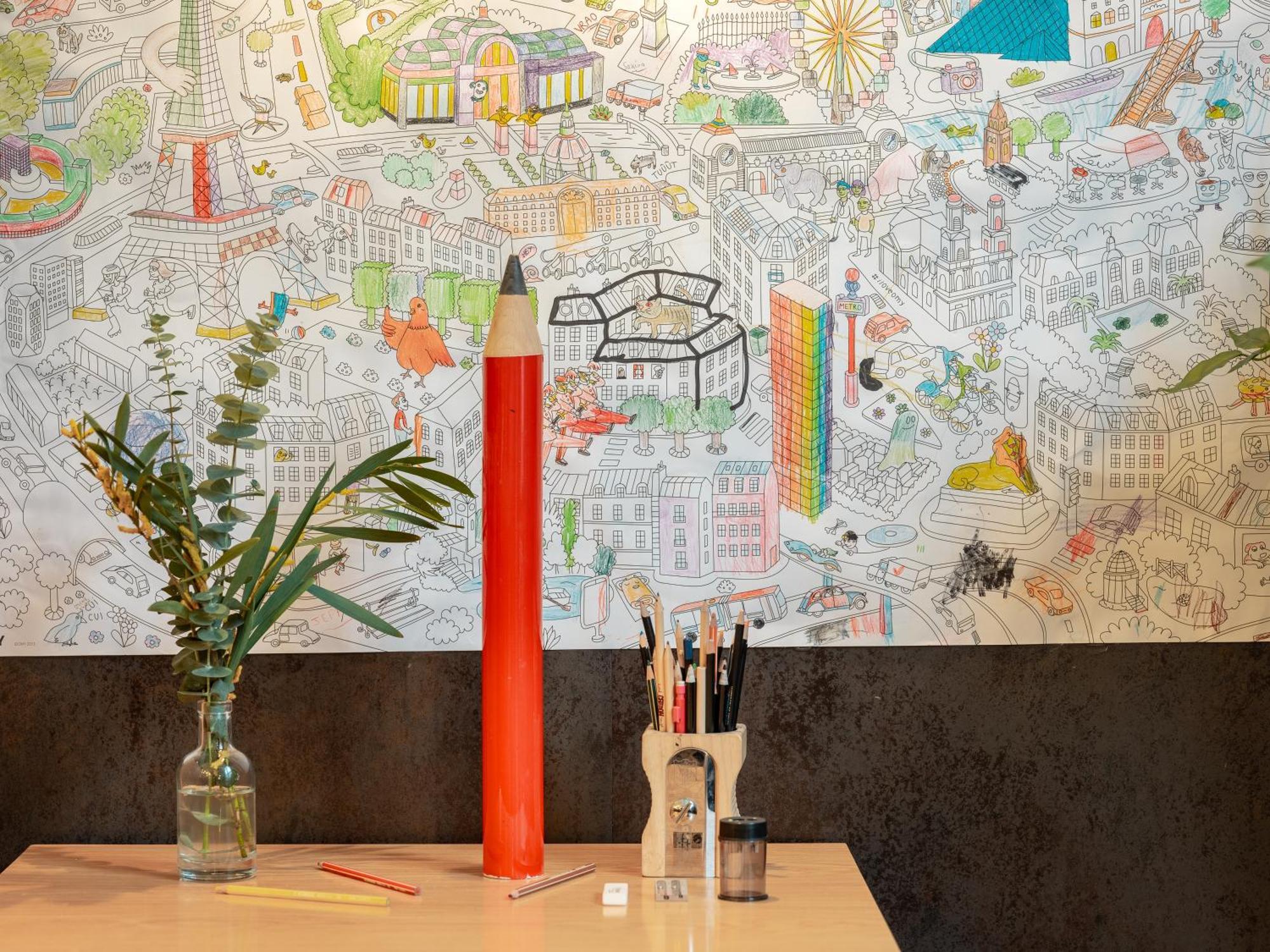 Hotel Crayon Rouge Paryż Zewnętrze zdjęcie